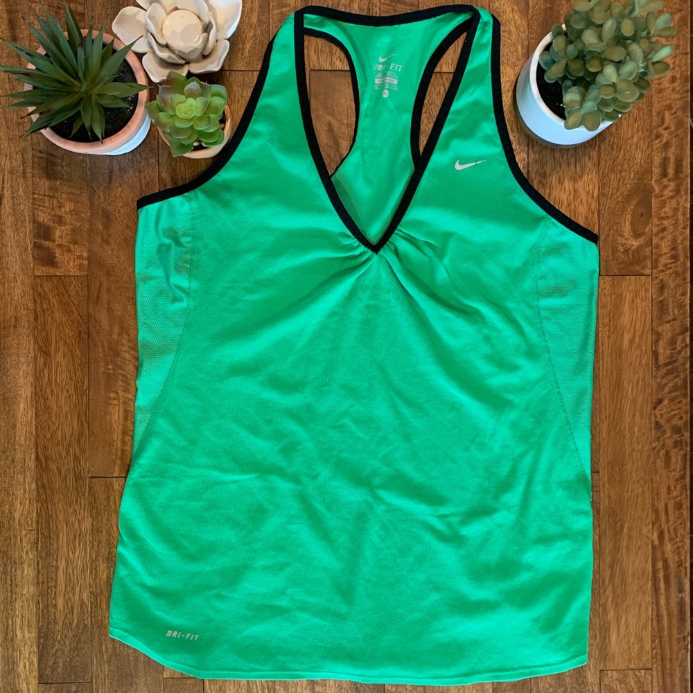 Nike Dri-fit Racerback V-Neck Tank
